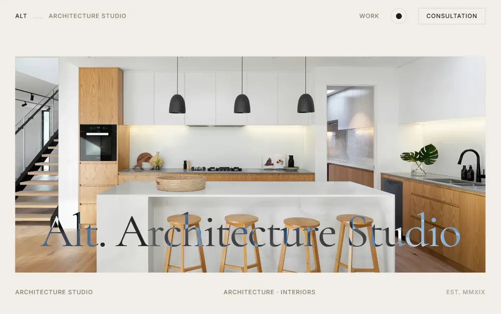 Alt Architecture Studio demo preview